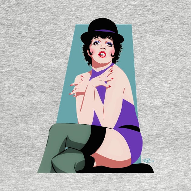 Liza Minnelli - An illustration by Paul Cemmick by PLAYDIGITAL2020